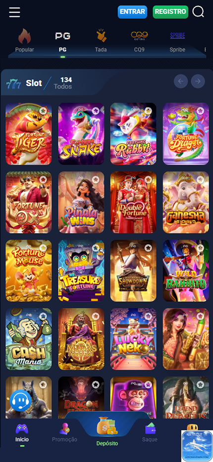 Prêmios Jogos aeronavewin.com